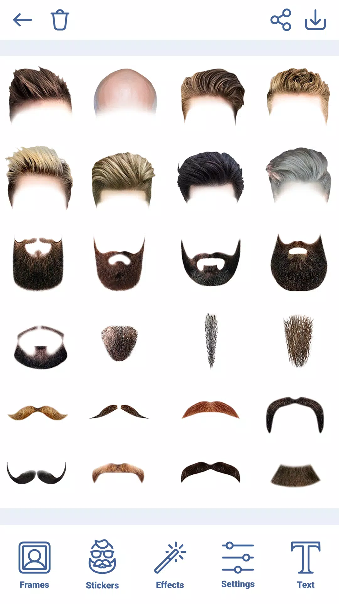 Man Hairstyles Photo Editor Screenshot 2