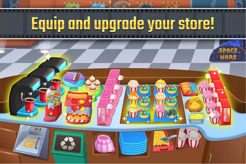 My Cine Treats Shop: Food Game Screenshot 4