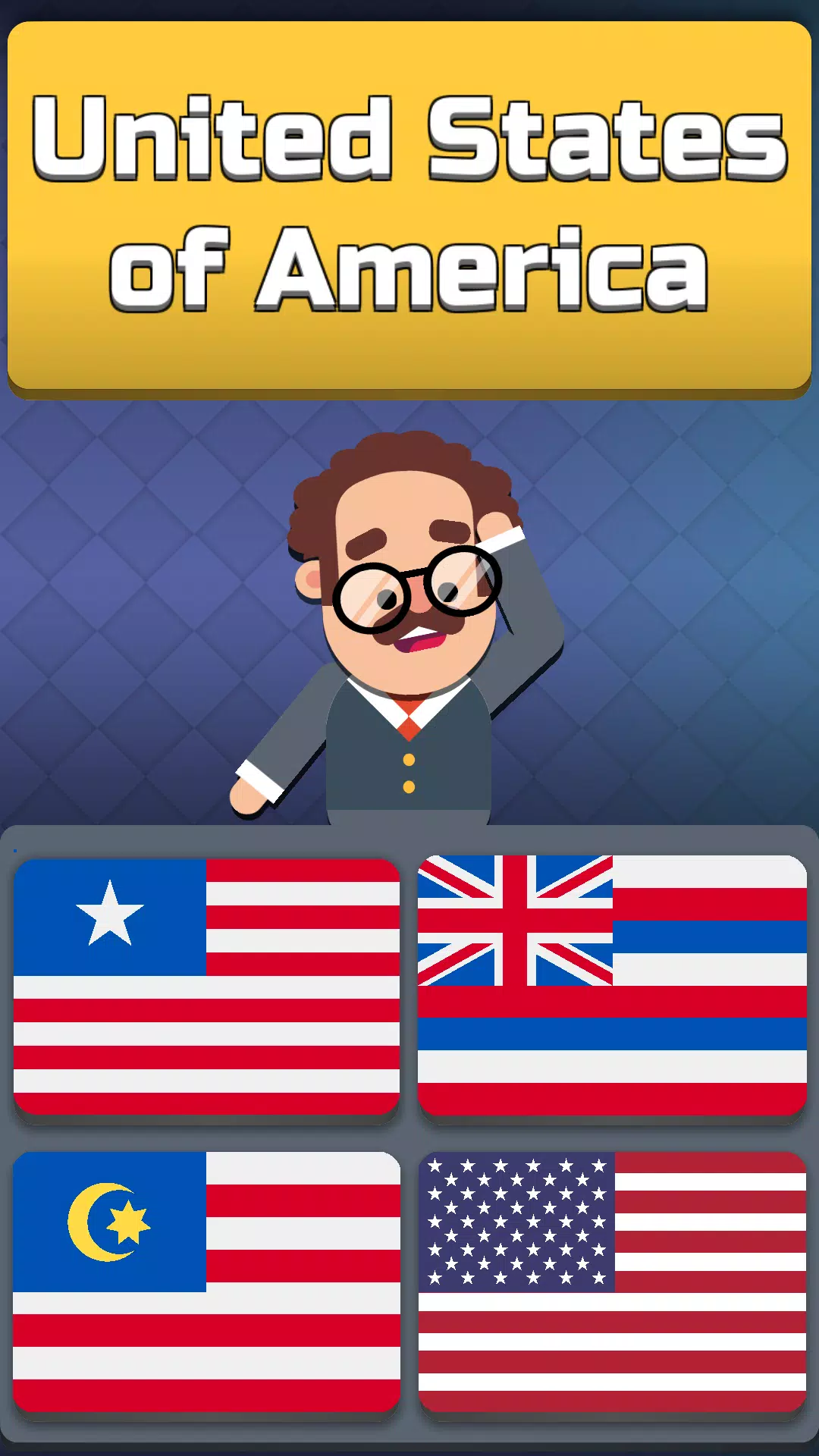 Geography: Flags Quiz Game Captura de tela 1