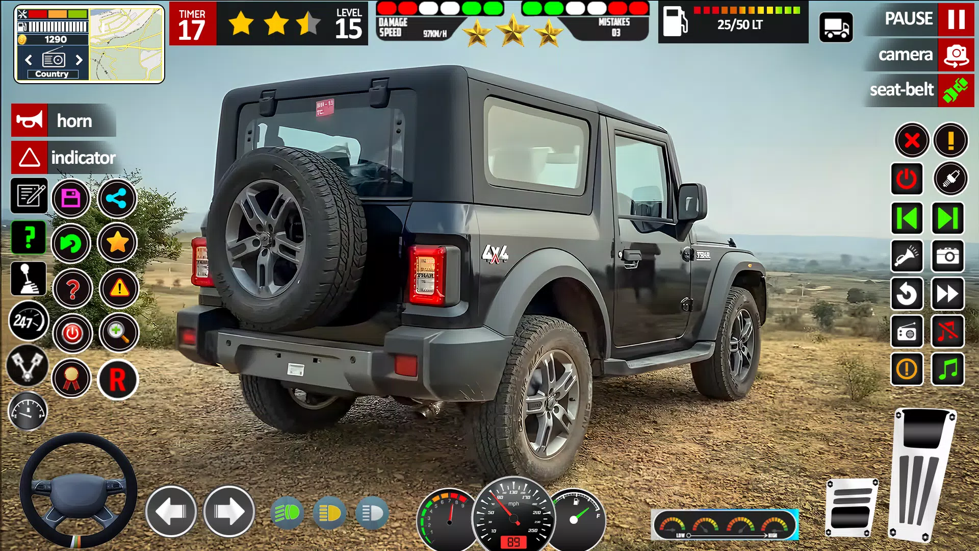 Jeep Driving Game 3d Simulator スクリーンショット 1