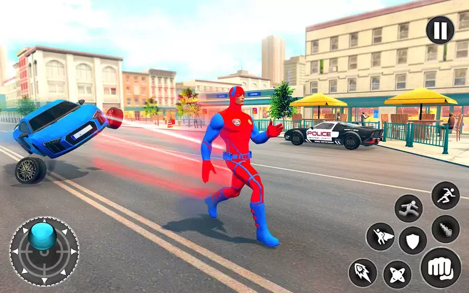 Captain Super Hero Man Game 3D スクリーンショット 2