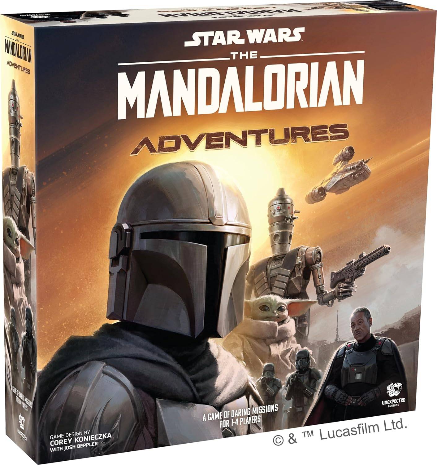 Star Wars : Mandalorian Adventures 보드 게임