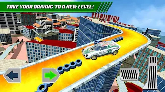 Roof Jumping Car Parking Games スクリーンショット 4