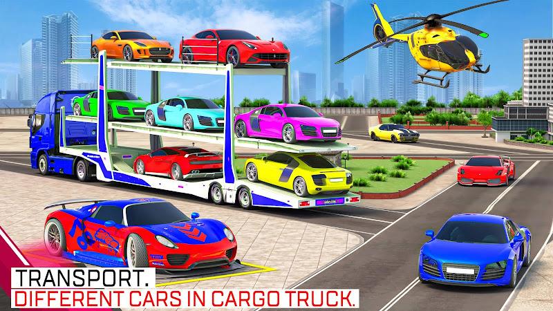 Car Transport Truck Games Capture d'écran 3