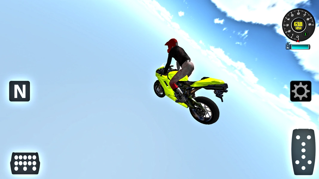 Motorbike Damage Racing Captura de pantalla 2