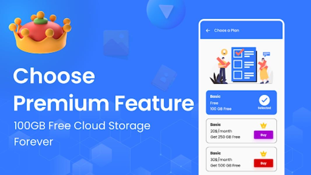 Drive Backup Cloud storage Captura de tela 2