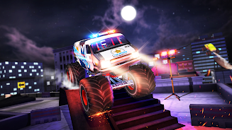 Mega Truck Rooftop Stunt Games Screenshot 4