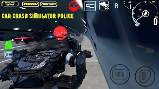 Car Crash Simulator Police スクリーンショット 3