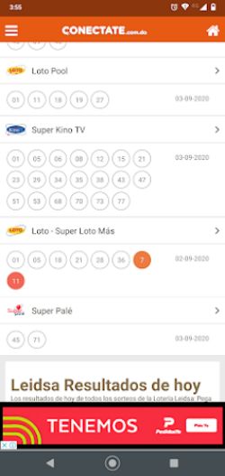 Conectate Loterías应用截图第2张