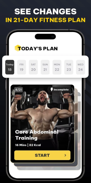 The Muscle Monster Workout Planner Captura de tela 2