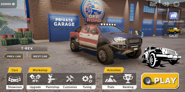 Off Road 4x4 Driving Simulator Captura de tela 2