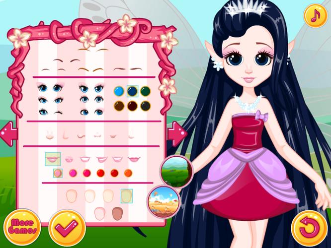 Fairy Dress Up - Girls Games Скриншот 3