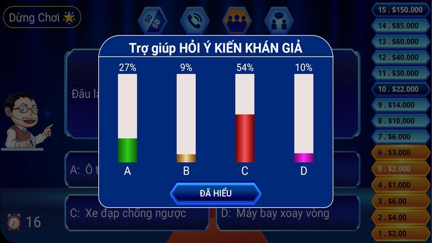 Ai Là Triệu Phú 4.0 Capture d'écran 4
