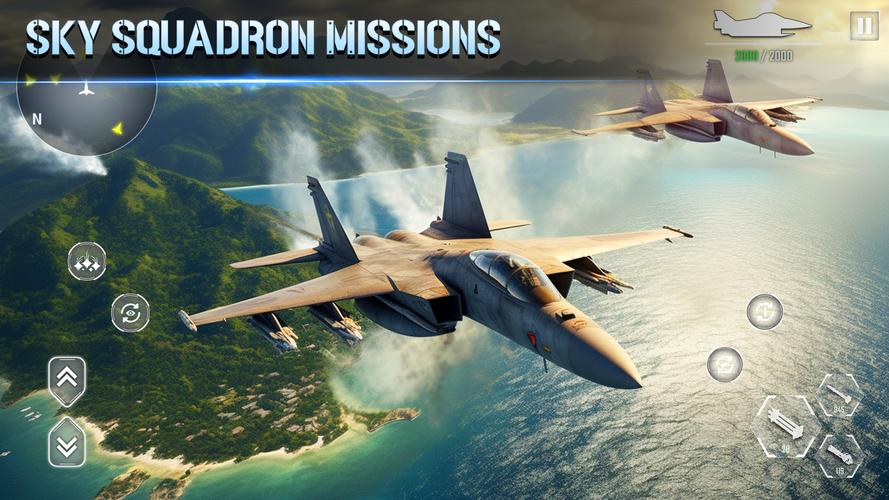 Aircraft Strike: Jet Fighter स्क्रीनशॉट 3