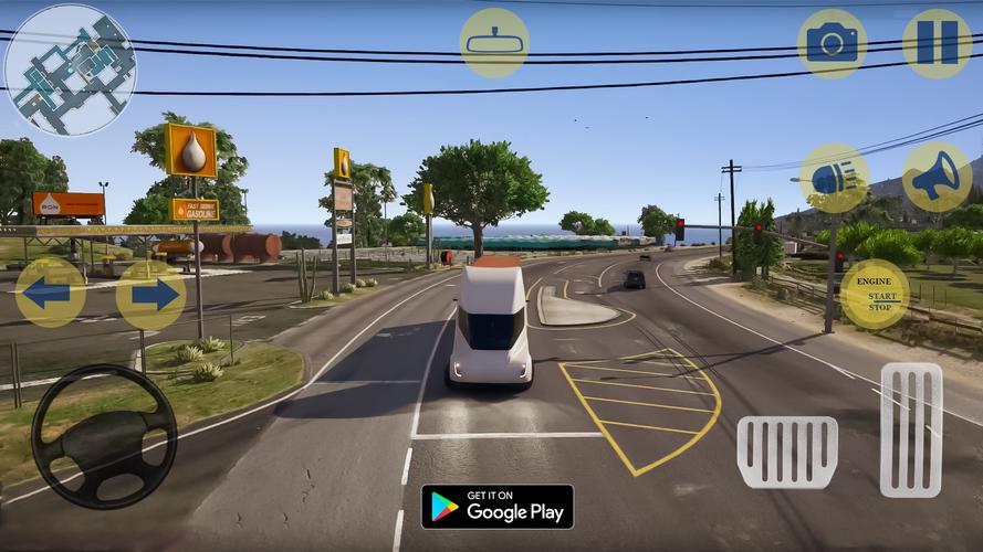 US Cargo Truck Games 3D Screenshot 1