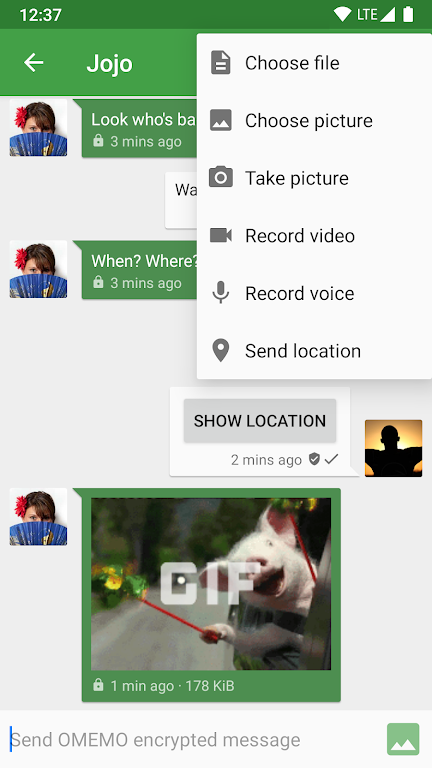 Conversations (Jabber / XMPP) Screenshot 2