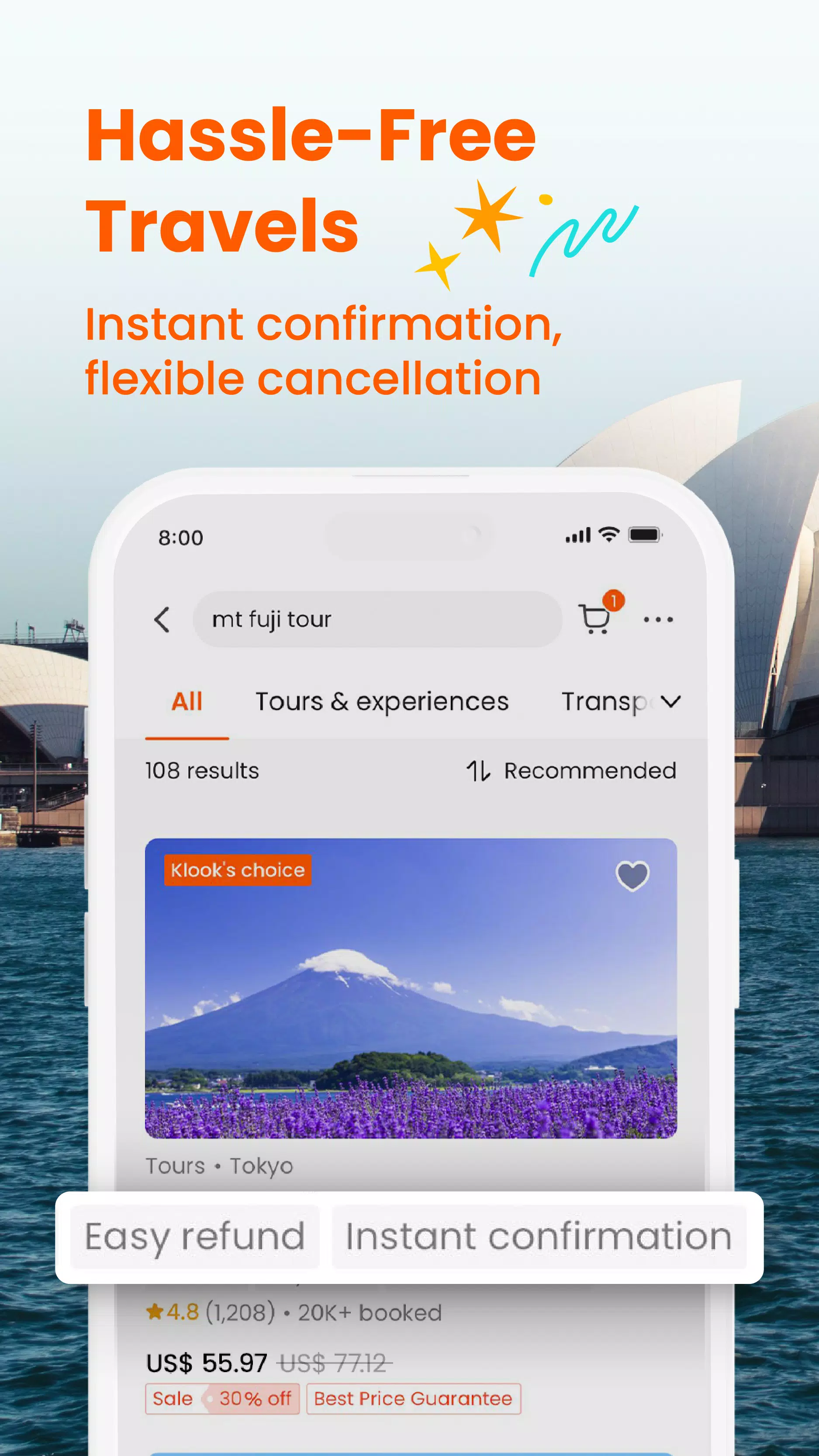 Klook: Travel, Hotels, Leisure Captura de tela 4
