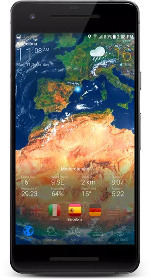 3D EARTH - weather forecast Screenshot 4