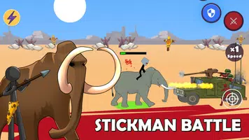 Age of Stickman Battle of Empires स्क्रीनशॉट 4