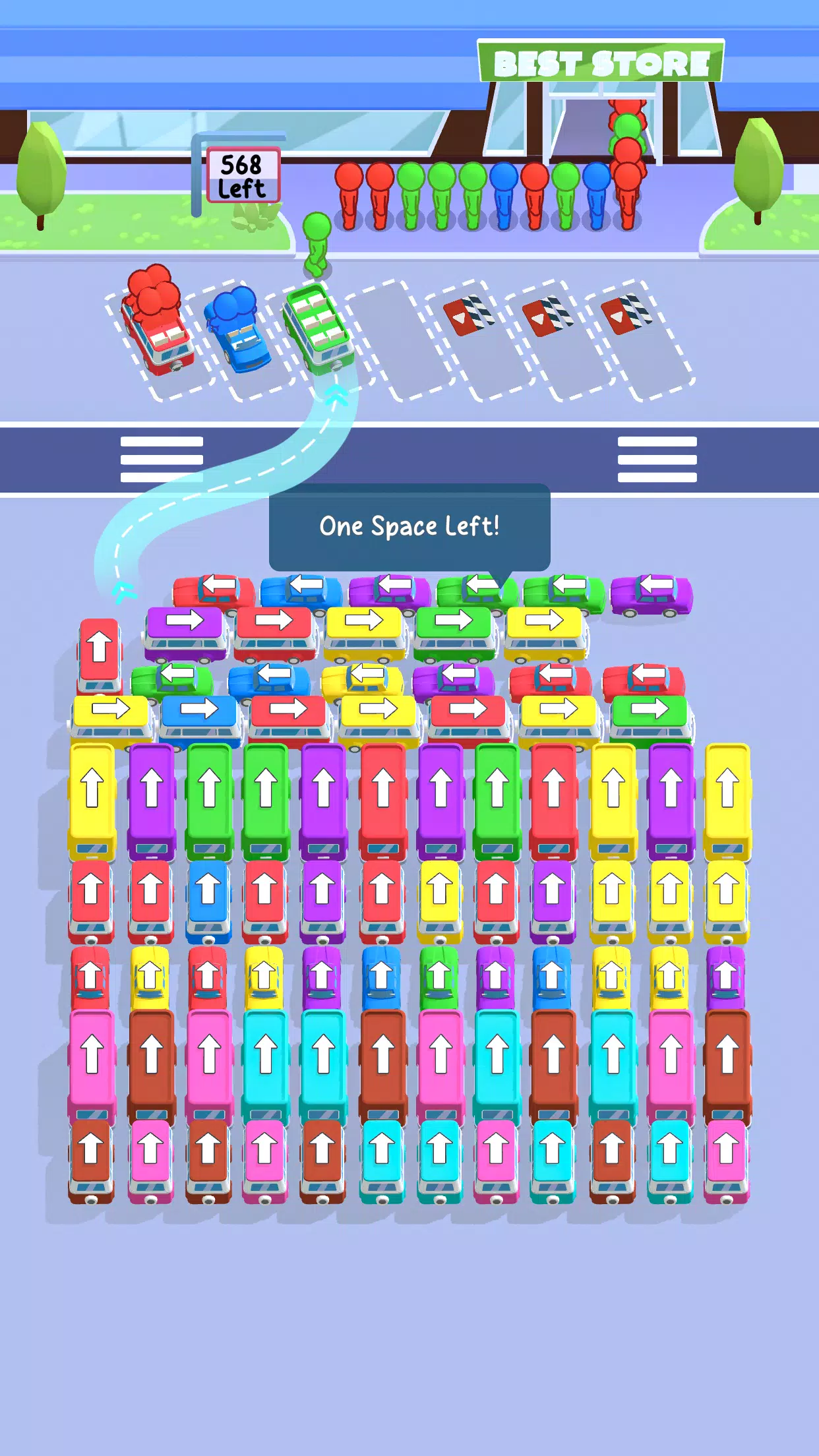 Bus Jam: Traffic Puzzle Скриншот 2