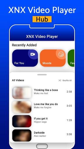 XNX Video Player - All Format HD Video Player 스크린샷 2