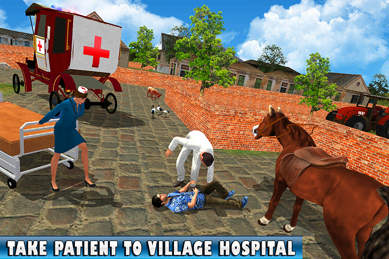 Cart Ambulance Village Captura de pantalla 2