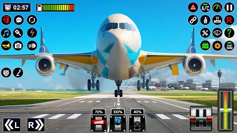 Airplane Game: Pilot Simulator स्क्रीनशॉट 1