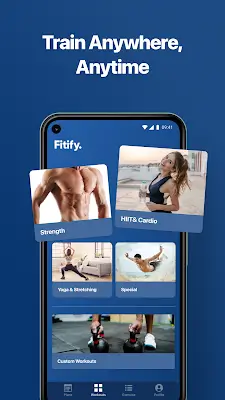 Fitify: Entrenamientos, planes Captura de pantalla 3