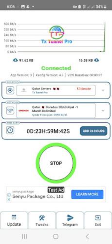 Tx Tunnel Pro - Super Fast Net Captura de tela 3