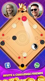 Carrom Board Offline Game Captura de pantalla 1