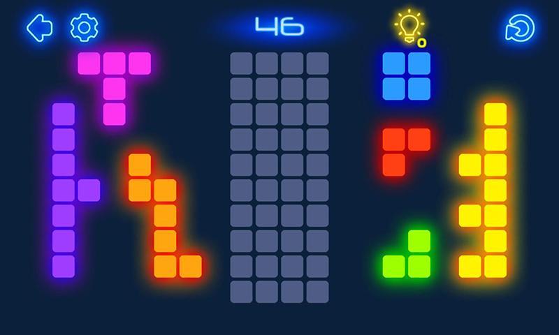Glow Puzzle Block 3D スクリーンショット 1