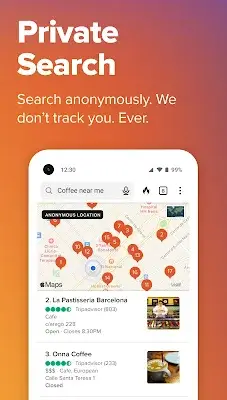 DuckDuckGo Private Browser 스크린샷 2