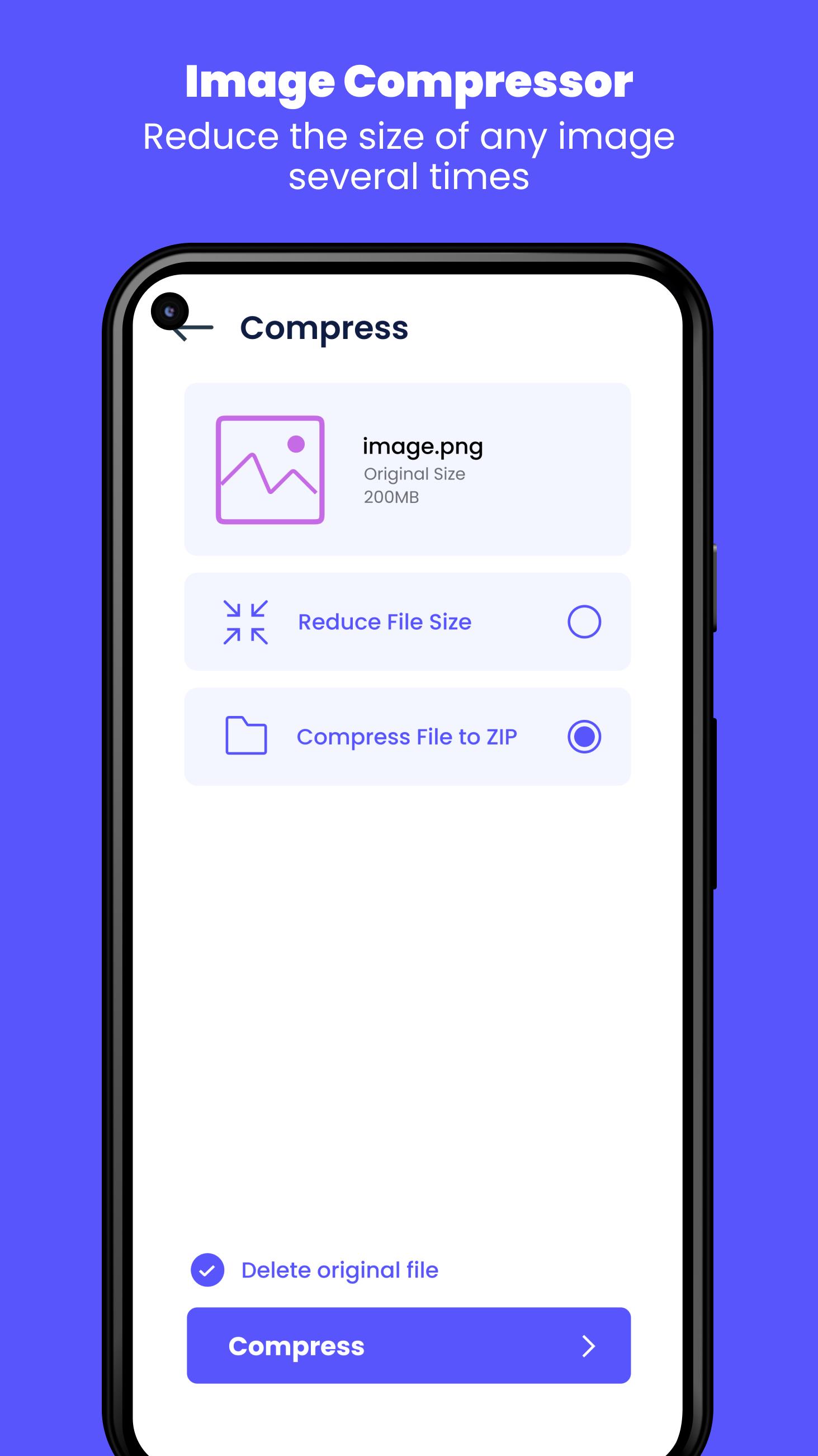 File Compressor: Compress File Capture d'écran 4