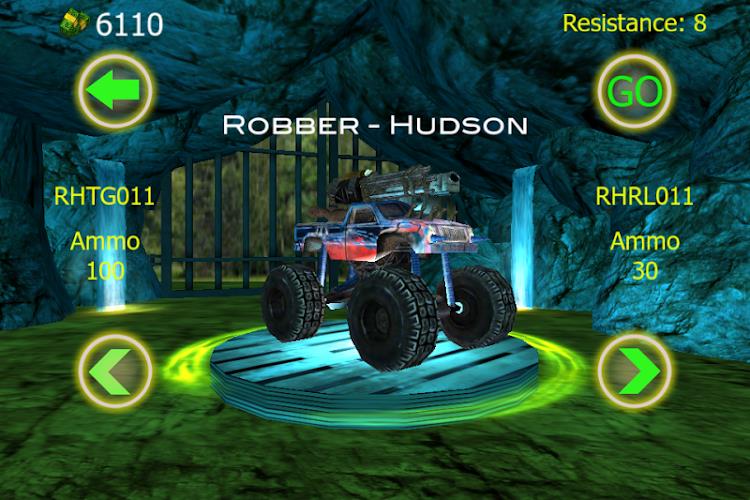 Crazy Monster Truck Fighter -應用截圖第1張