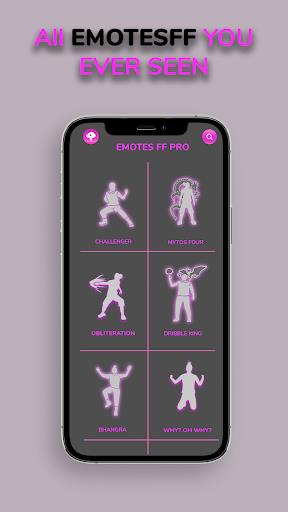 EmotesFF PRO | Dances & Emotes 스크린샷 3