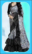Women Fashion Ruffle Sarees Скриншот 4