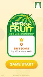 Merge Golden Watermelon 스크린샷 2