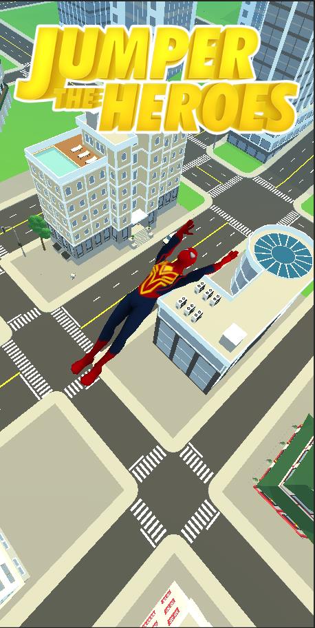 Superhero Flip Jump: Sky Fly Скриншот 1