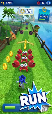 Sonic Dash - Endless Running Capture d'écran 1