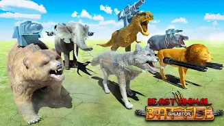 Beast Animals Kingdom Battle: 스크린샷 4