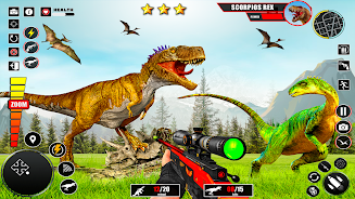 Real Dinosaur Hunter Gun Games Screenshot 1