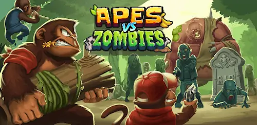 Apes Vs. Zombies 스크린샷 1