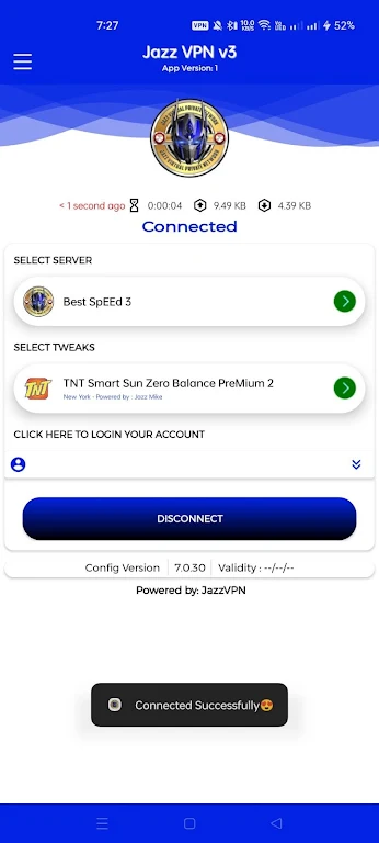 Jazz VPN スクリーンショット 3