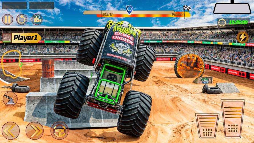 Monster Truck: Derby Games Скриншот 1