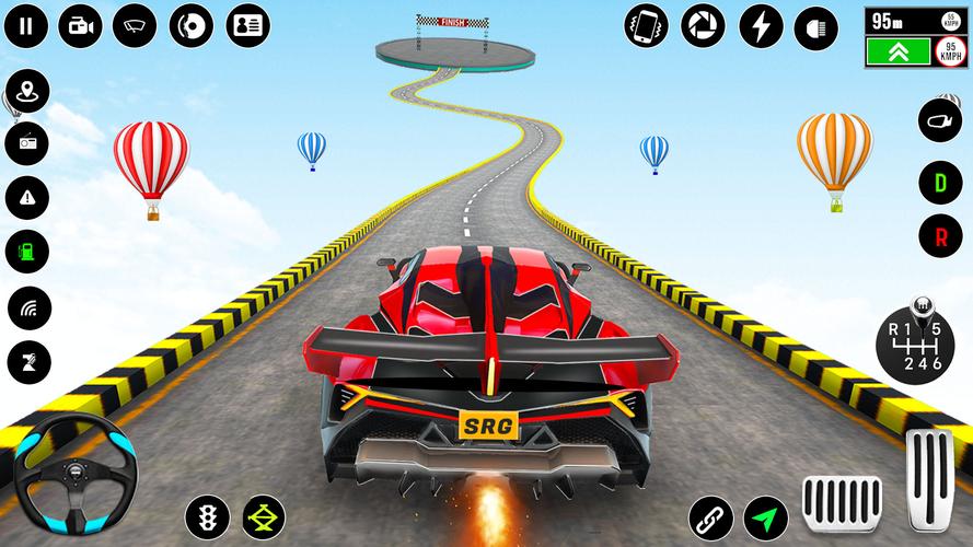 GT Car Stunt : Ramp Car Stunts Screenshot 1