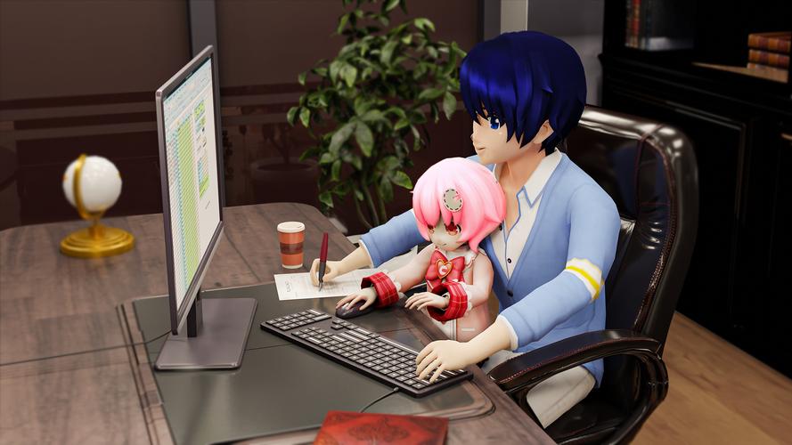 Anime Father Family Simulator Screenshot 4