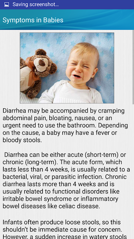 Diarrhea and Dehydration Help スクリーンショット 3