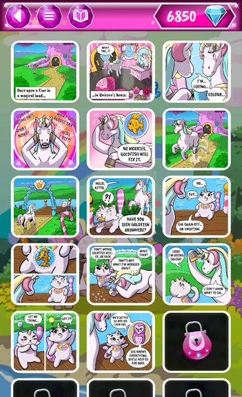 Unicorn Comics Captura de tela 1