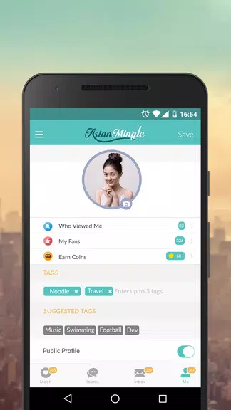 Asian Mingle：在亚洲认识、聊天和约会单身人士应用截图第3张