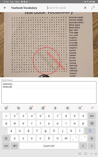 Word Search Scanner and Solver 스크린샷 1